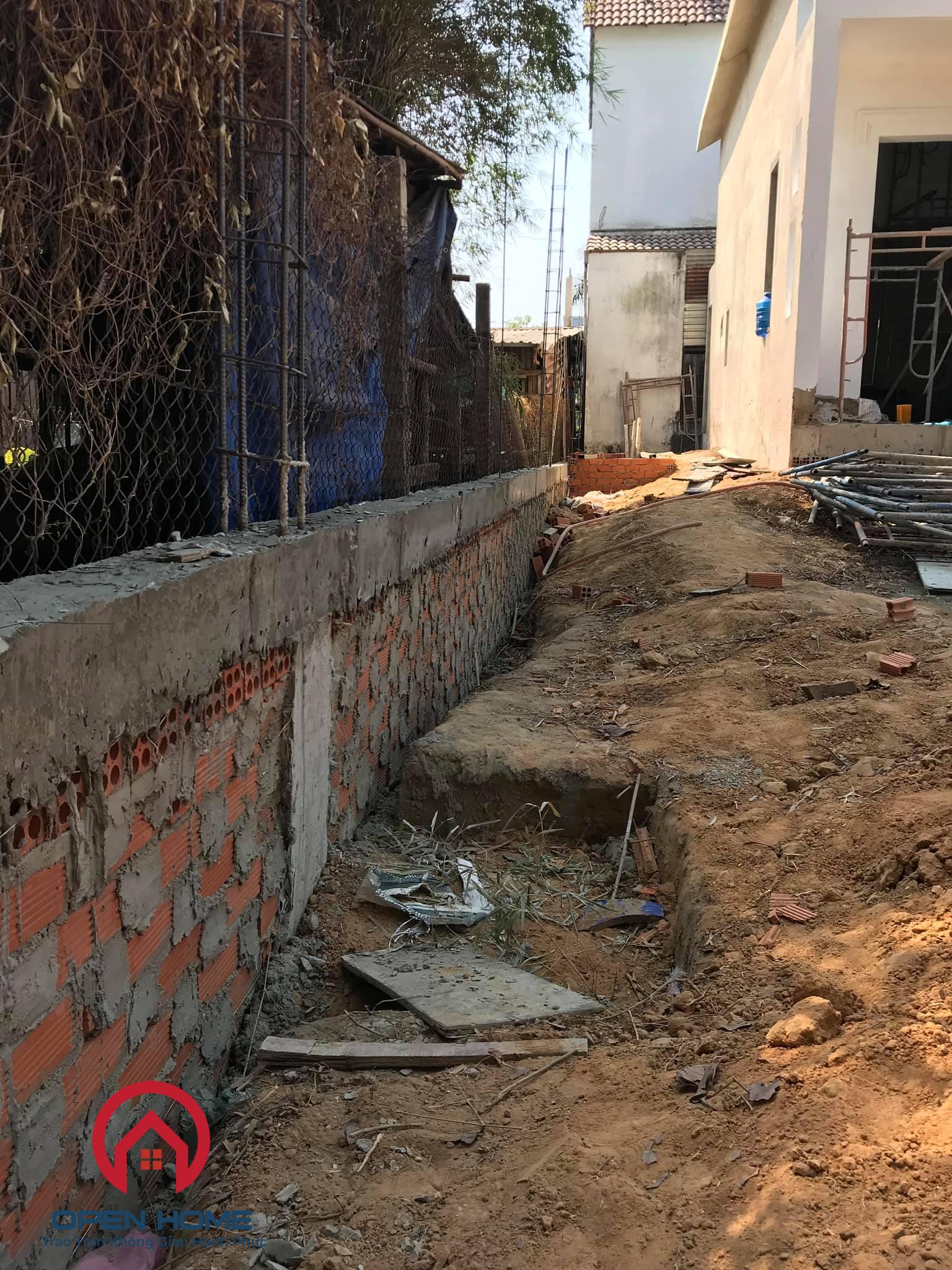Các công tác thi công xây dựng phần thô nhà Chị Trâm – Thủ Dầu Một
